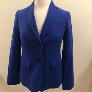 Talbots Blazer NWT Bright blue size 6